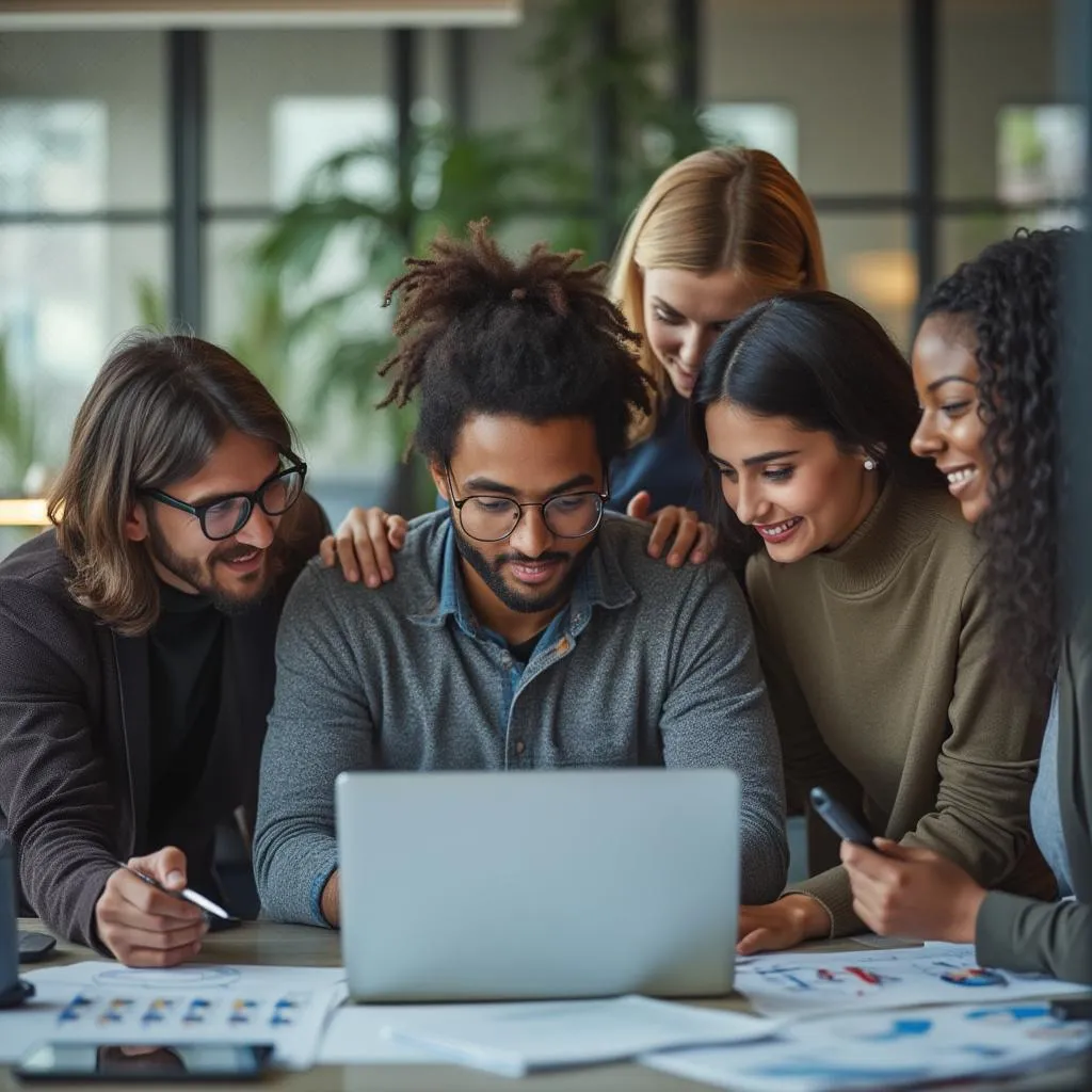 Équipe en collaboration